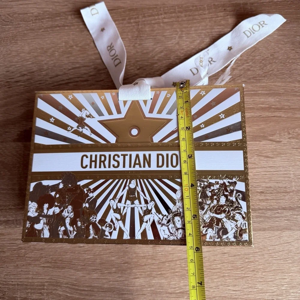 Christian‎ Dior Milan Italy Shopping Bag Gold Star Charm/Ribbon Circus of Dreams
